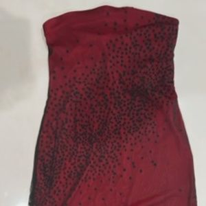 Express Dress - Size 7/8 - Black and Red